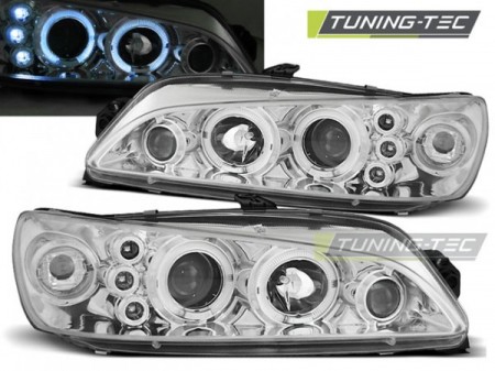 PEUGEOT 306 05.97-03.01 ANGEL EYES CHROME