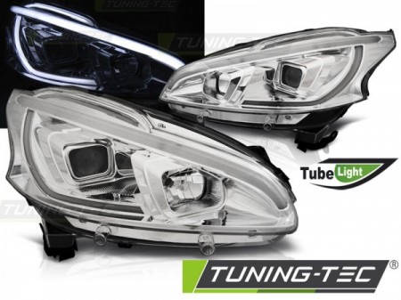 PEUGEOT 208 4.12-06.15 TUBE LIGHT CHROME